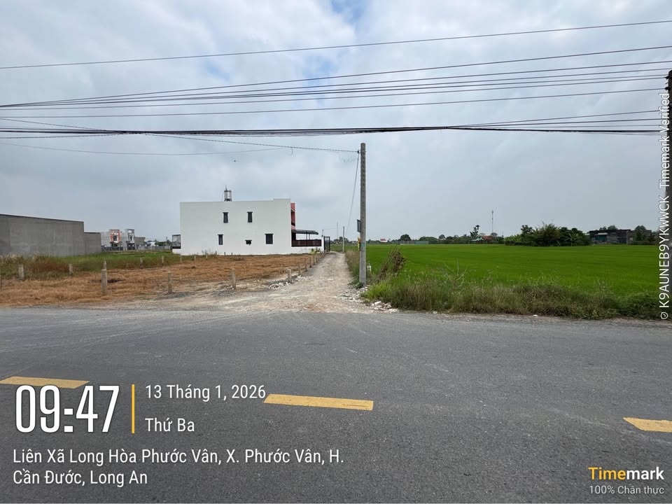 Đất nền Phước Vân, Cần Đước 125m² giá 760 triệu - Đầu tư sinh lời ngay!