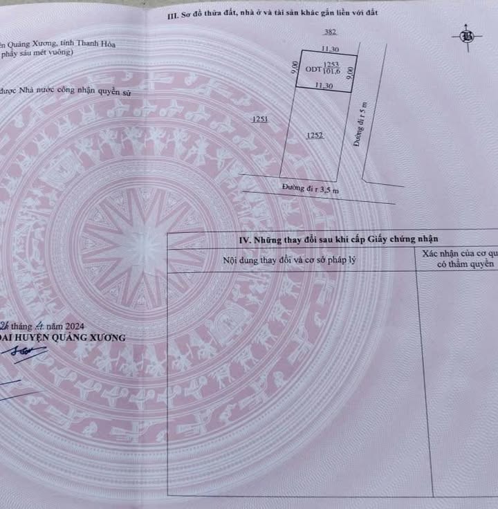Đất nền TDP Khang Thịnh, Quảng Xương 101m² chỉ 5xx triệu - Cơ hội đầu tư tuyệt vời!