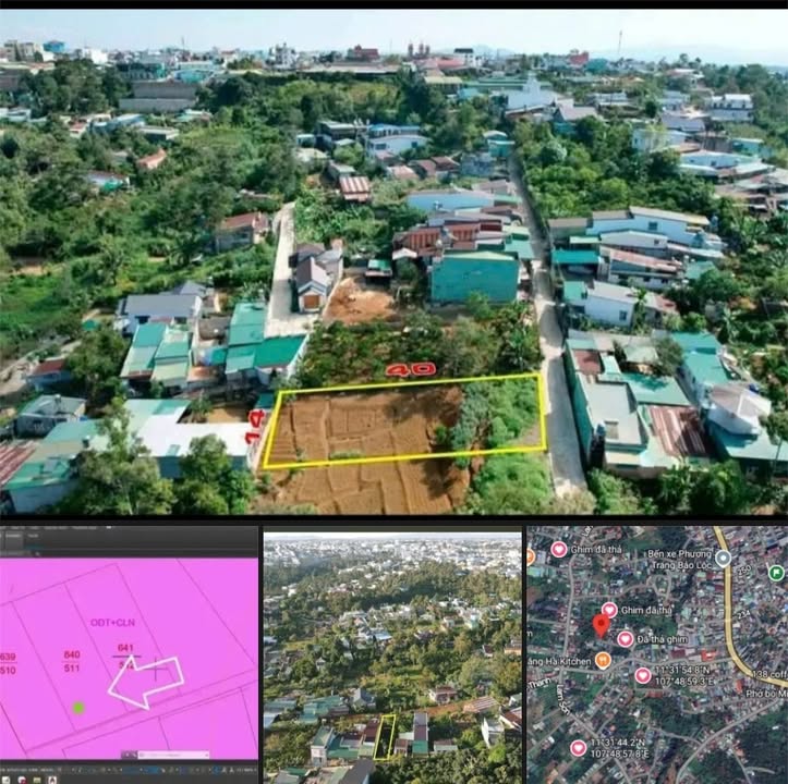 Đất thổ cư Phường Lộc Sơn, TP. Bảo Lộc 510m² giá 2.1 tỷ - Đầu tư sinh lời nhanh!