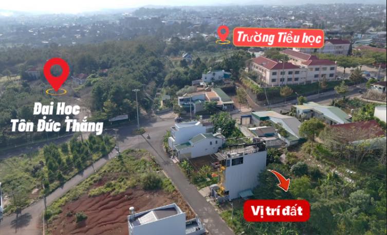 Đất nền khu Đại Học Tôn Đức Thắng Bảo Lộc 190m² giá thương lượng - Tiềm năng phát triển cao!