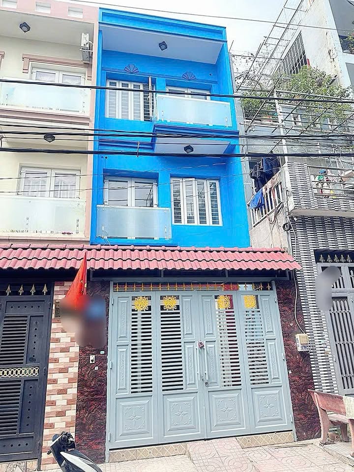 Nhà nguyên căn cho thuê Quận Bình Tân 72m² - 4PN, 3WC, hẻm rộng 8m