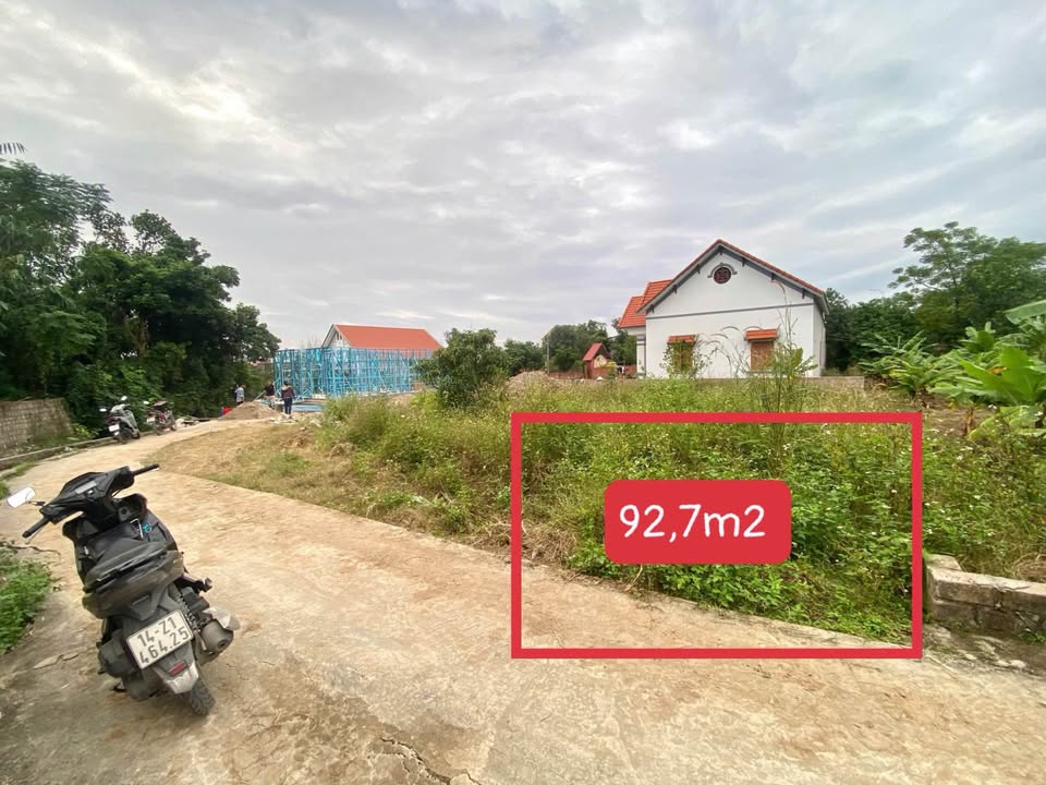 Đất nền Khu Cổ Giản, Mạo Khê 92,7m² giá 500 triệu - Hướng Đông, ô tô vào tận nơi!