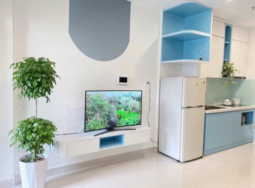 Studio cho thuê tại tòa S202, Phường Việt Hưng, Quận Long Biên - Giá 6.5 triệu/tháng, nội thất mới dễ thương!