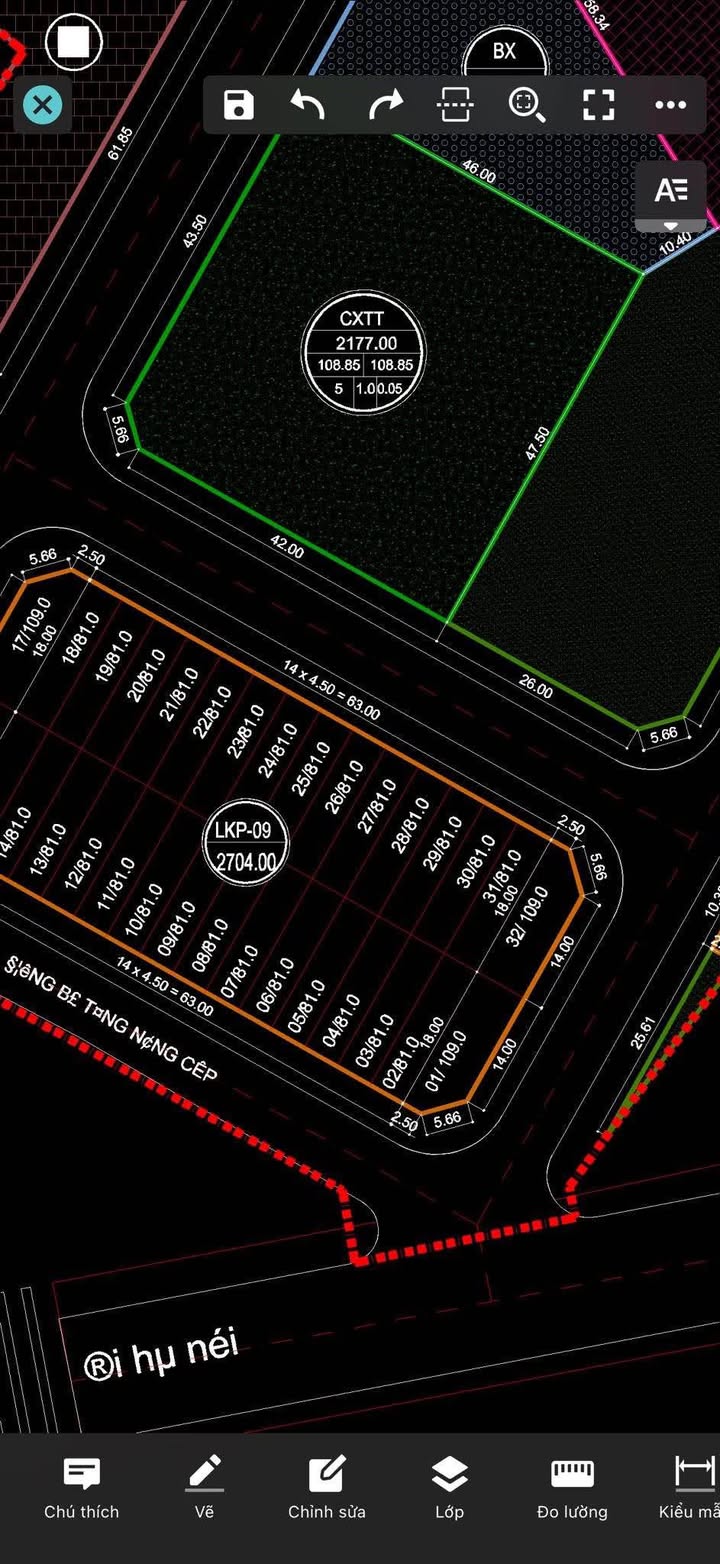 Đất dự án Litter Sài Gòn 81m² giá 5,x tỷ - Đầu tư sinh lời cao tại Thuận Thành!