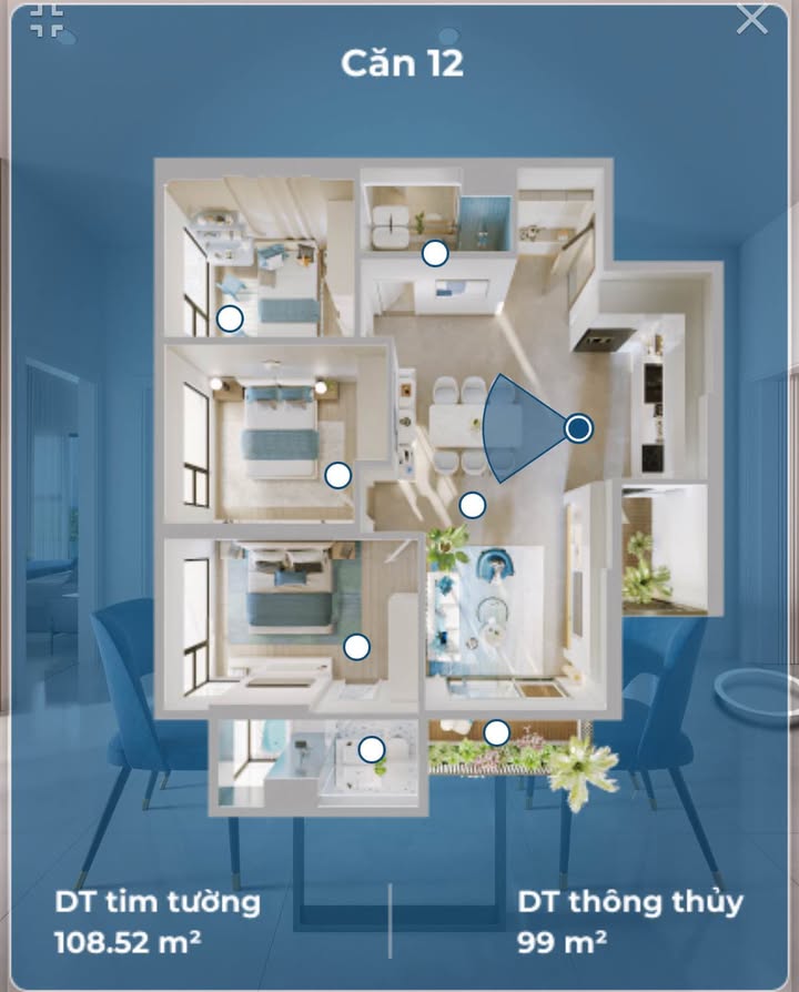 Căn hộ Ecopark Văn Giang 108,5m² giá 4 tỷ - Căn góc view Sông Lam đỉnh cao!