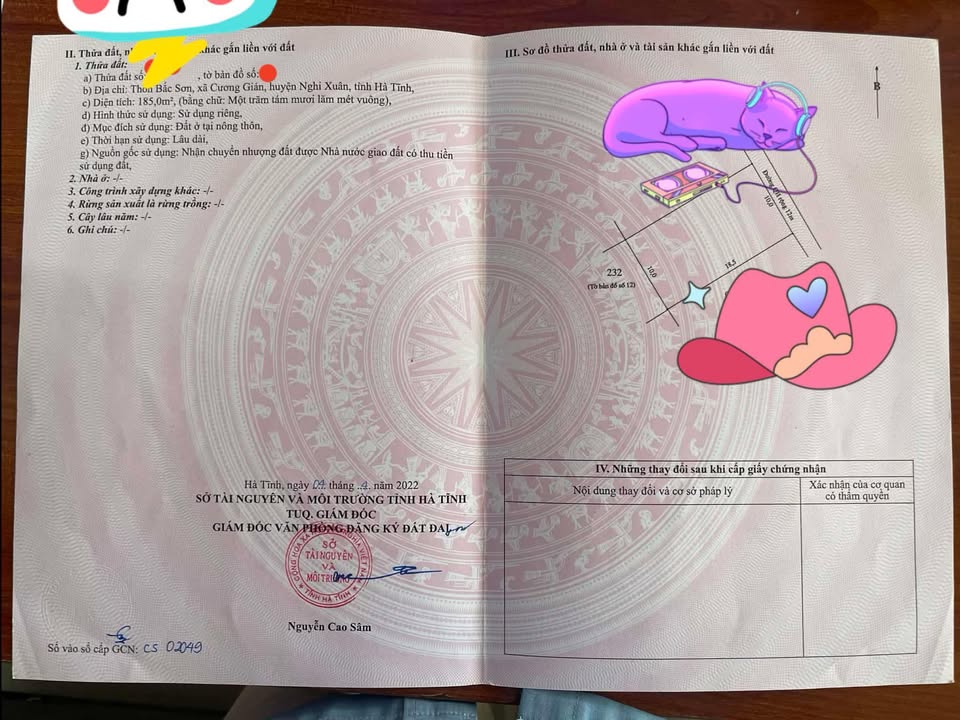 Đất nền Techccoo Cương Gián 185m² - Đường rộng 12m, hướng Đông - Cơ hội đầu tư tốt!