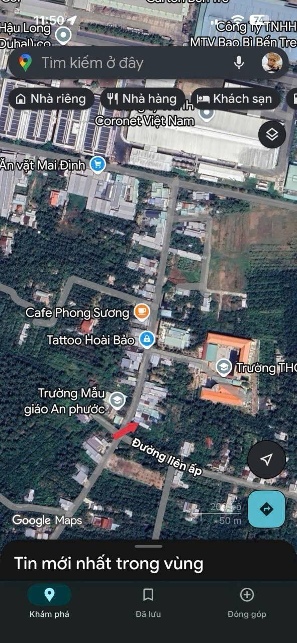 Nhà phố Xã An Phước, Huyện Châu Thành 160.9m² giá 1.2 tỷ - Cơ hội vàng đầu tư!