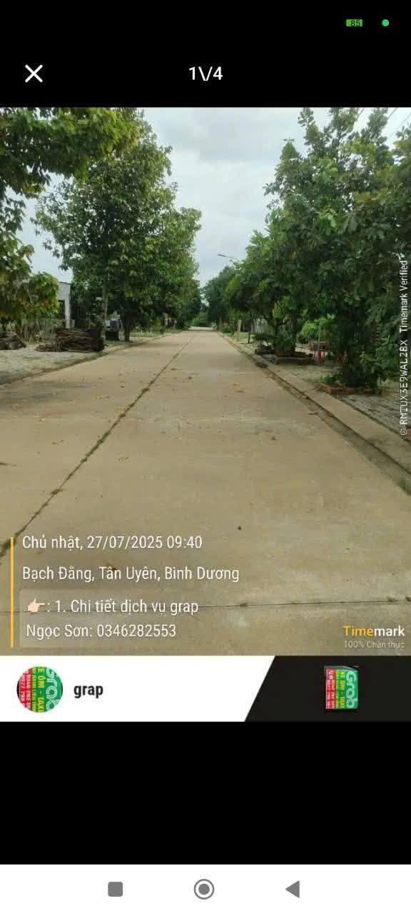 Đất nền Bạch Đằng, Tân Uyên 100m² giá 1.36 tỷ - Đầu tư sinh lời ngay!