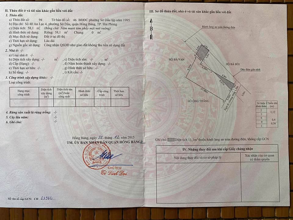 Nhà bán Khu đô thị mới An Lạc, 68m² - Không quy hoạch, an cư lý tưởng!