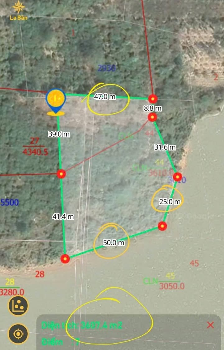 Đất nền Hồ thủy điện Buôn Kuốp, Krông Ana 3600m² giá 600 triệu - Tận hưởng cuộc sống yên bình!