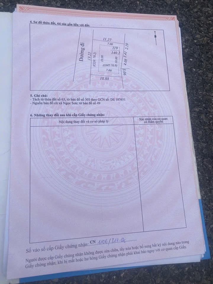 Đất nền Ngọc Sơn, Hiệp Hòa 140m² giá 799 triệu - Đường thông rộng, view thoáng mát!