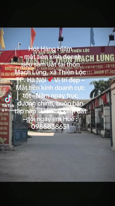 Nhà cấp 4 Mặt tiền kinh doanh tại thôn Mạch Lũng, 71,1m² - Vị trí đắc địa, cơ hội đầu tư hiếm có!