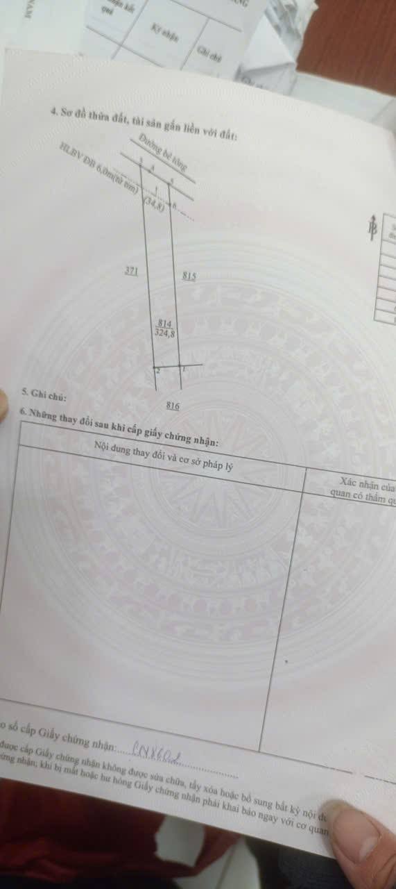 Đất thổ cư Khu phố 6, Phường Minh Hưng 335m² giá 5xx triệu - Cơ hội đầu tư tuyệt vời!