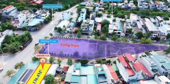 Đất nền phố Ỷ Lan, P. Nam Cường 137m² giá 3 tỷ - Đối diện công viên thoáng đẹp!