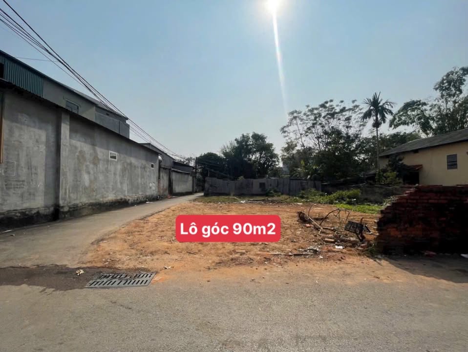 Đất góc 2 mặt tiền Đồng Tâm Vĩnh Yên 90m² giá 2.1 tỷ - Cơ hội đầu tư tuyệt vời!