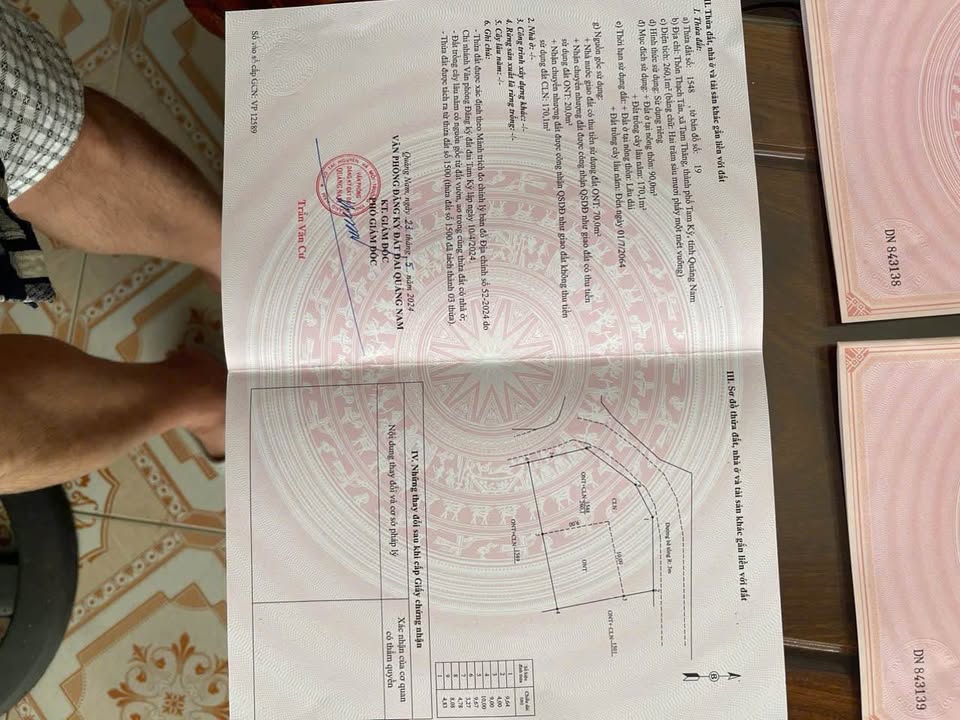 Đất nền 260m² tại Xã Tam Thăng, Thành phố Tam Kỳ - Giá chỉ 500 triệu!