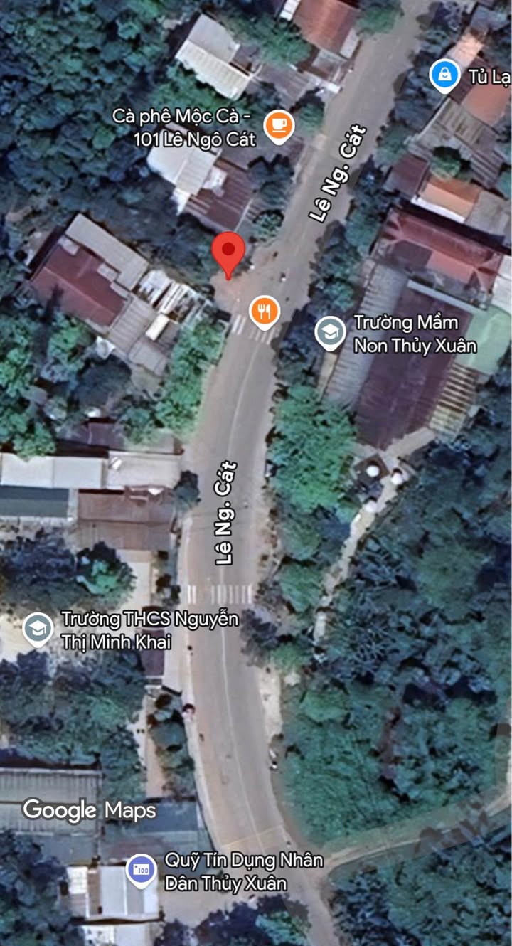 Đất mặt tiền Lê Ngô Cát, TP. Huế 100m² - Đầu tư sinh lời hoặc ở ngay!