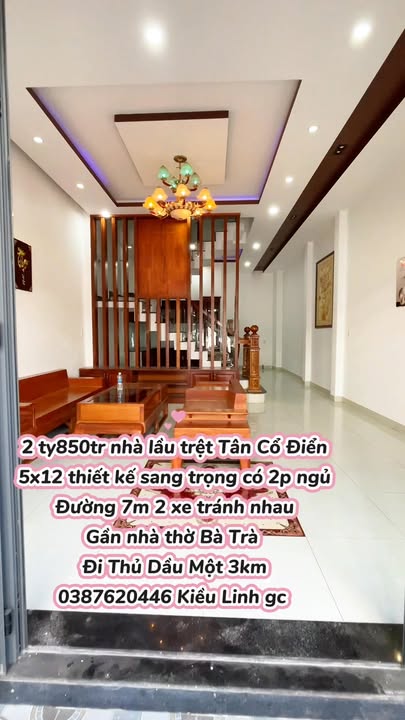 Nhà riêng Tân cổ điển tại Bình Chuẩn, 60m² giá 2.85 tỷ - Sổ riêng chính chủ!