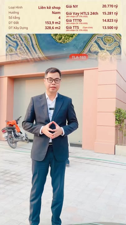 Shophouse đảo Vũ Yên, Hải Dương 153.9m² giá 13.5 tỷ - Cơ hội đầu tư tuyệt vời!