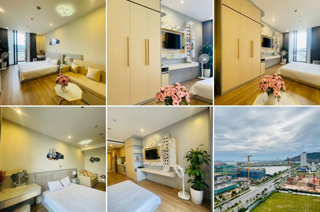 Căn hộ Stu ICON mã 16 Hạ Long 33m² giá 1.7 tỷ - Full nội thất mới, view biển cực chill!