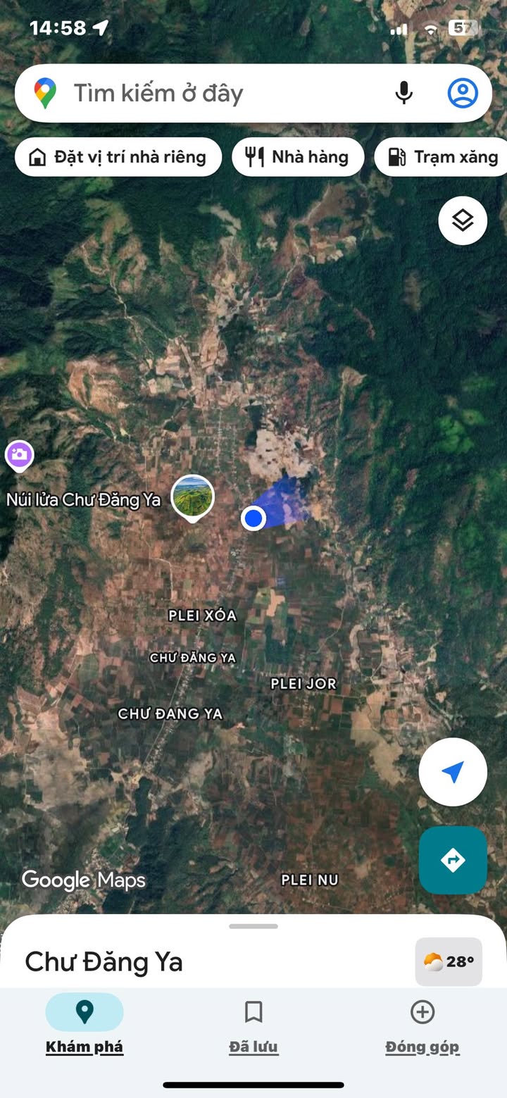 Đất thổ cư xã Hòa Phú, huyện Chư Păh 1400m² - Cơ hội đầu tư hấp dẫn!