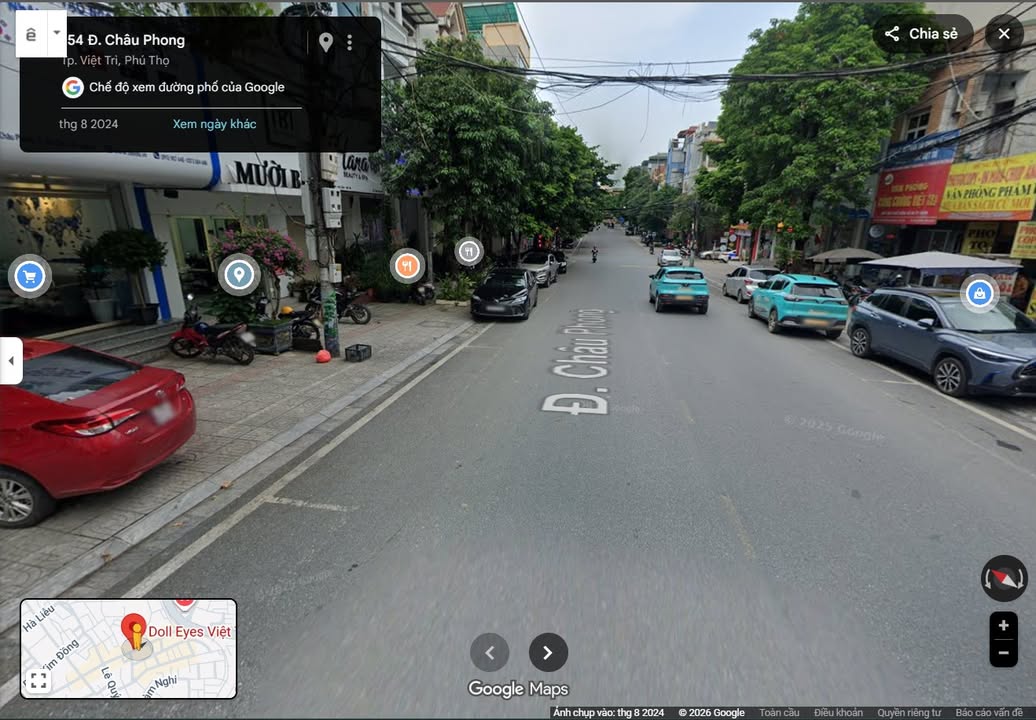 Nhà nguyên căn 3 tầng mặt đường Châu Phong, 5 phòng ngủ - Kinh doanh sầm uất tại Việt Trì!