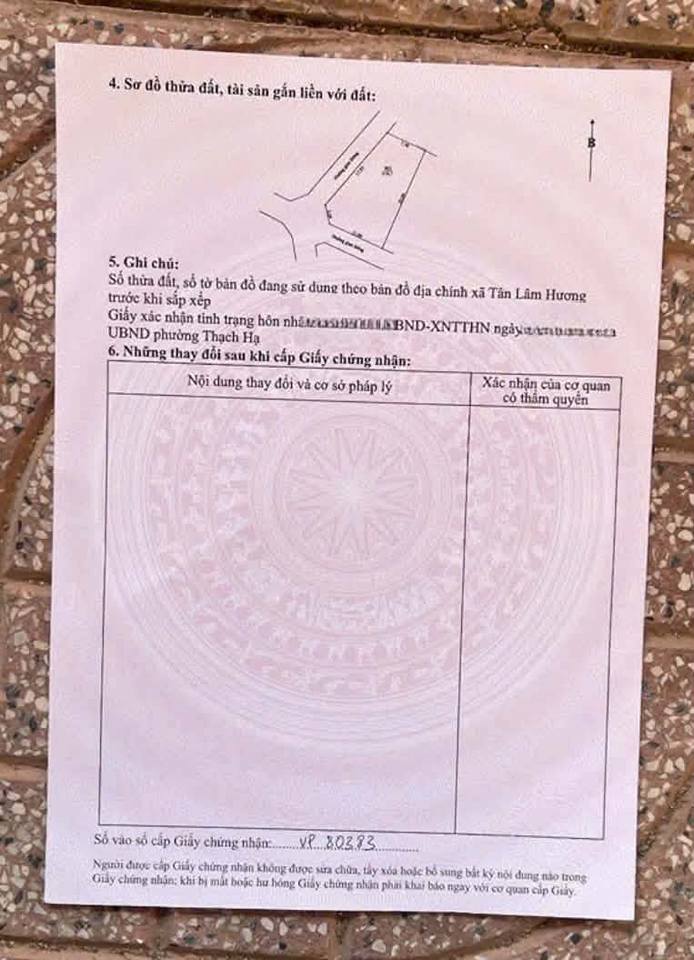 Bán đất 2 mặt tiền Ngõ Phượng, Phường Hà Huy Tập 216.7m² giá 3.2 tỷ - Đầu tư sinh lời hấp dẫn!