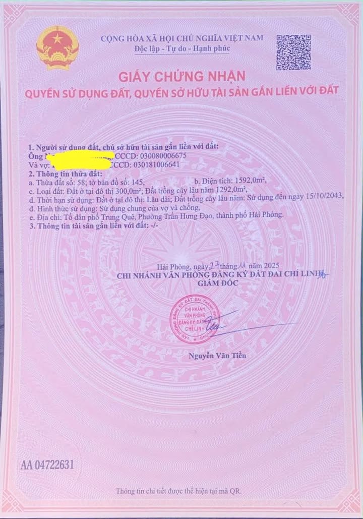 Đất nghỉ dưỡng 3000m² mặt đường Lê Lợi TP Chí Linh - Thế đất đẹp, giá thỏa thuận!
