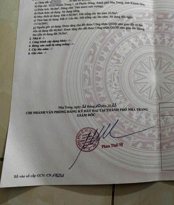 Nhà cấp 4 hẻm Lư Giang Nha Trang 80m² giá 2.85 tỷ - Gần trường chuyên Lê Quý Đôn!