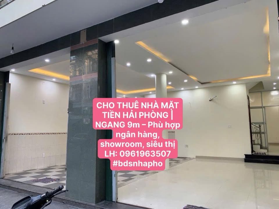 Nhà mặt tiền Hải Phòng 432m² giá 40 triệu - Phù hợp kinh doanh đa dạng!