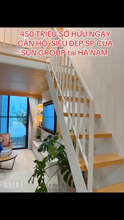 Căn hộ Studio Duplex 29m² Sun Urban City Hà Nam giá 1.4 tỷ - Thiết kế độc đáo, đầu tư hiệu quả!