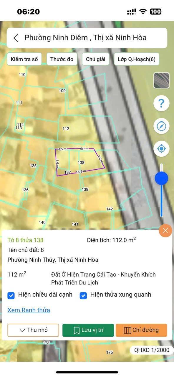 Đất nền lô góc 123m² hướng Đông, 2 mặt tiền Trực Diện Biển Dốc Lết - Giá chỉ 4.7 tỷ!