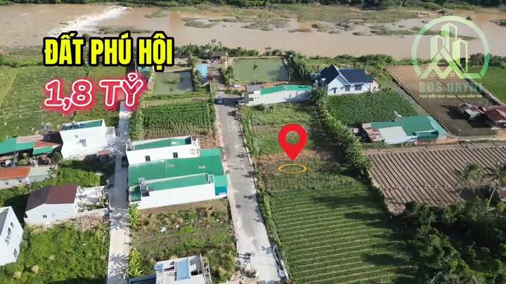 Đất phân lô F1 Phú Hội - Đà Lạt 168m² giá 1.8 tỷ - Sổ hồng riêng, đầu tư sinh lời!
