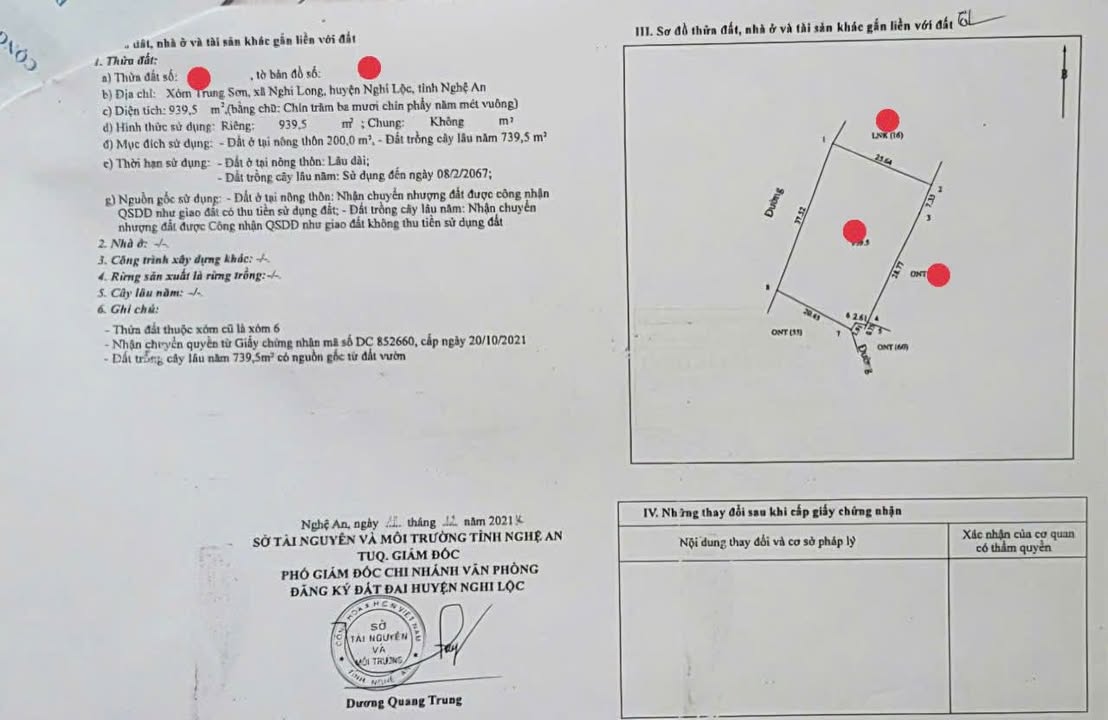 Đất nền dự án tại KCN WHA Nghi Long 938m² giá chỉ 10.x tỷ - Cơ hội đầu tư hiếm có!