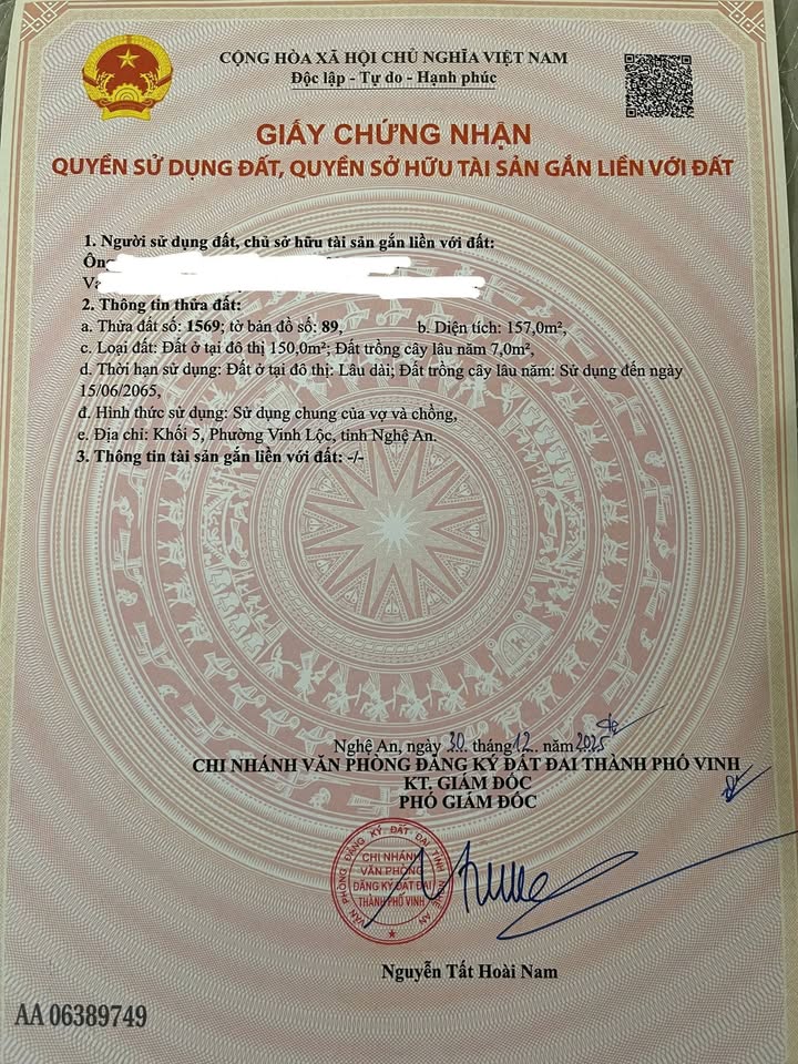 Đất nền Nghi Phong 157m² giá 3.3 tỷ - Đường nhựa rộng thoáng, đầu tư sinh lời!