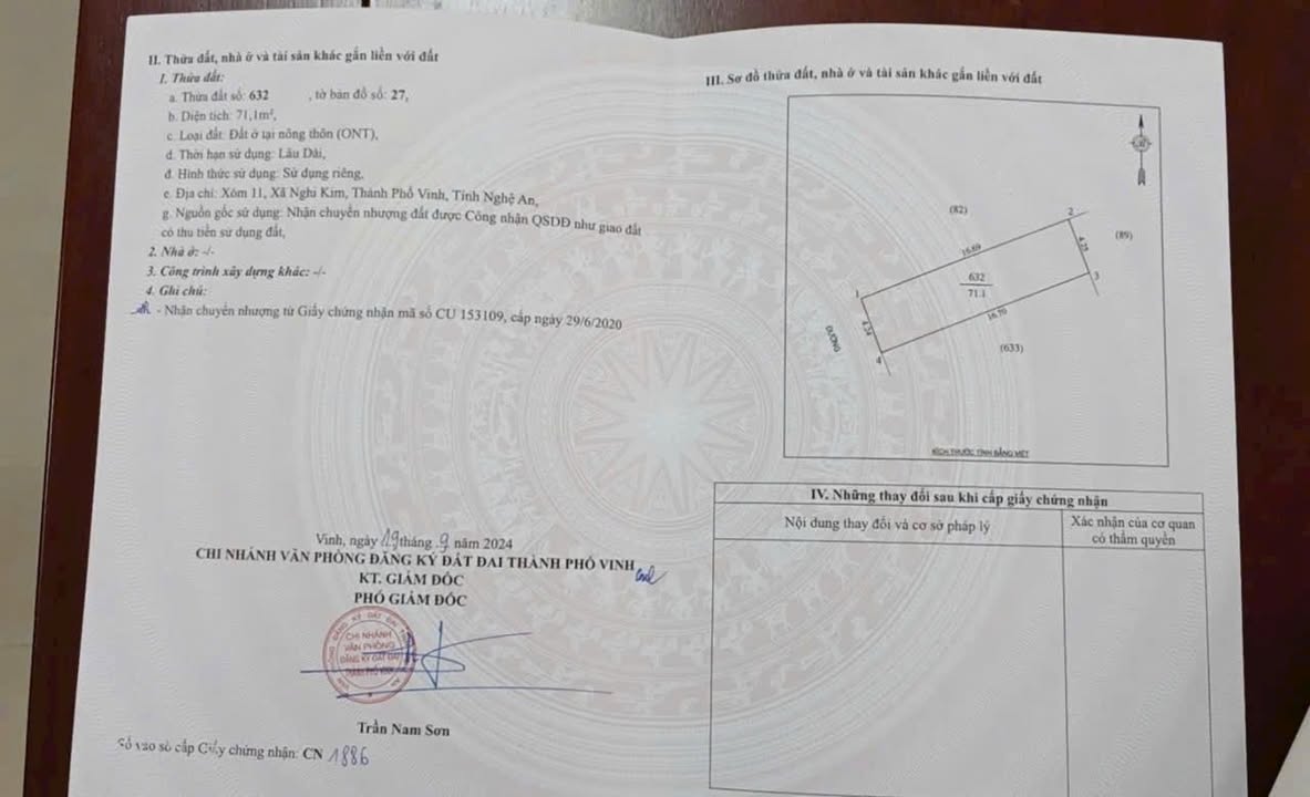 Đất Nghi Kim 71m² giá 1.6 tỷ - Vị trí thuận lợi gần đường 36m!