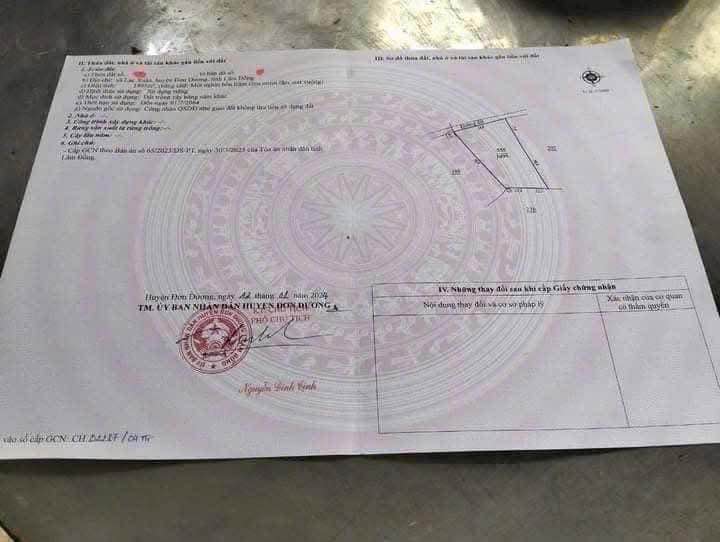 Đất nền Lạc Xuân 1750m² giá 1.5 tỷ - Sổ hồng chính chủ, pháp lý rõ ràng!