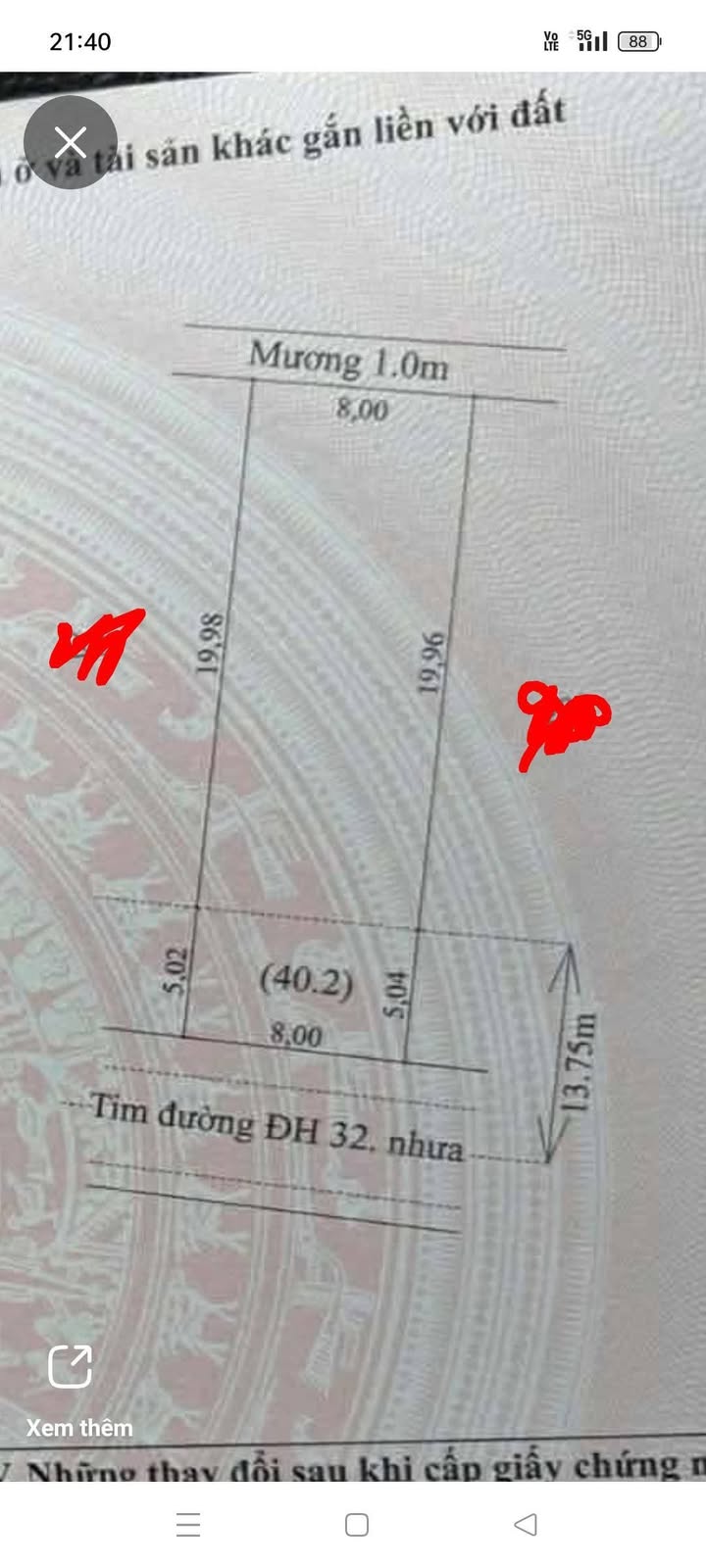 Đất thổ cư 160m² tại Khánh Vĩnh Yên, Can Lộc giá 1 tỷ - Tiềm năng đầu tư lớn!