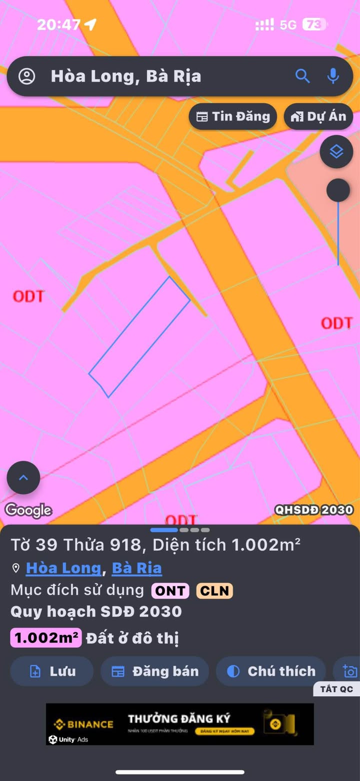 Đất nền phường Tam Long, Quận 12, 1002m² giá 6.5 tỷ - Pháp lý rõ ràng, đầu tư tiềm năng!