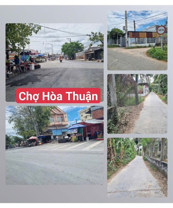 Đất nền đường lộ Đank, Hòa Thuận, Trà Vinh 105m² - Sổ hồng chính chủ, giá chỉ 450 triệu!