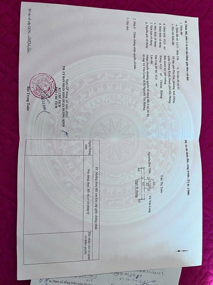 Đất nền Phú Hải 42m² giá 1.4 tỷ - Vị trí đắc địa gần cầu Rào!