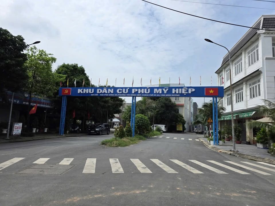 Đất nền KDC Phú Mỹ Hiệp, Dĩ An 60m² giá 3.6 tỷ - Sổ hồng riêng, thổ cư 100%