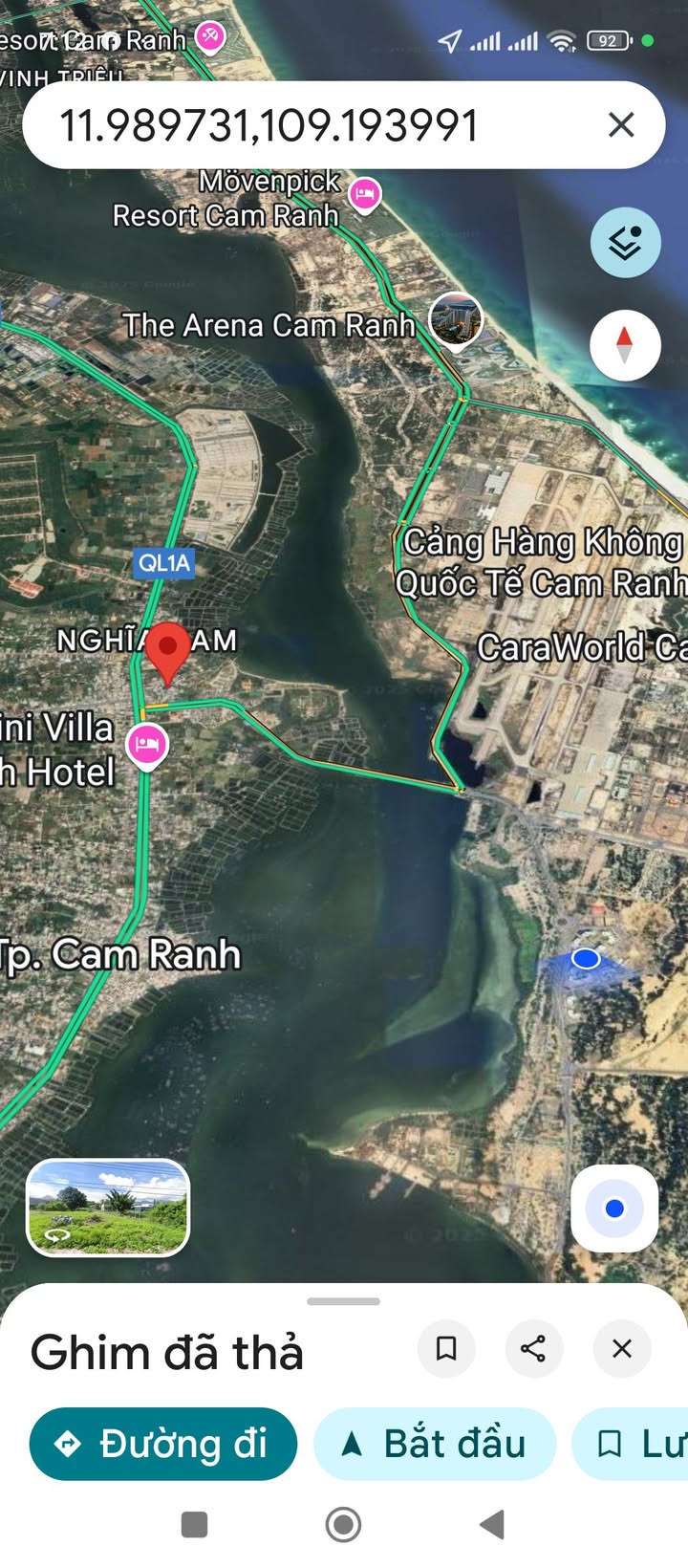 Đất thổ cư 120m² gần biển Cam Ranh - Đầu tư sinh lời hấp dẫn!