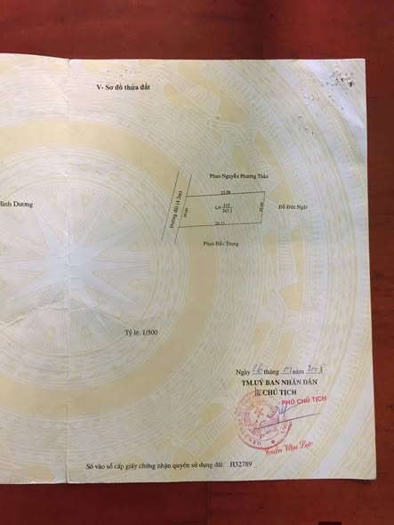 Đất vườn Phú Thọ, Thủ Dầu Một 250m² giá 3.65 tỷ - Không gian nghỉ dưỡng lý tưởng!