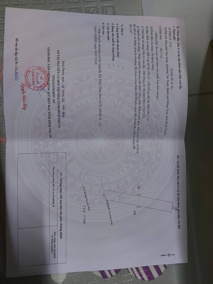 Đất nền mặt đường Nguyễn Huệ, Đồng Phú 375m² giá 37.8 tỷ - Đầu tư sinh lời ngay!