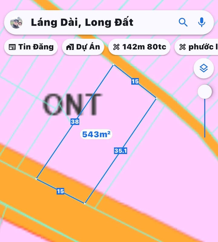 Đất nền 2 mặt tiền đường nhựa Xã Đa Phước 535m² giá 1.2 tỷ - Cơ hội đầu tư hấp dẫn!