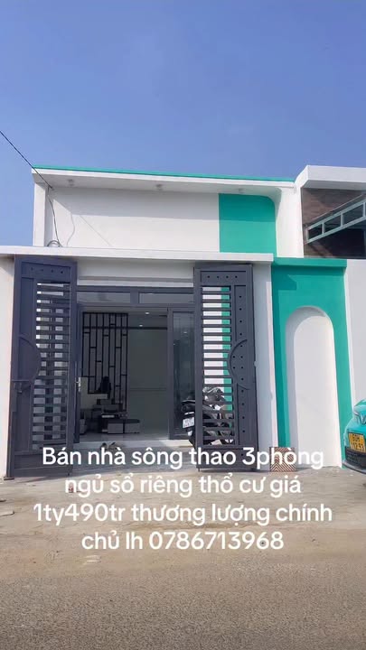 Nhà Sổ Riêng thổ cư Sông Thao, Đồng Nai 120m² giá 1.49 tỷ - Chính chủ bán gấp!