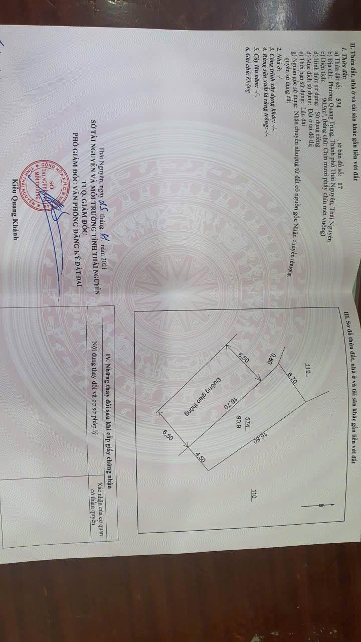 Nhà 3 tầng Việt Phượng, Thái Nguyên 91m² giá 6 tỷ - Đầu tư sinh lời ngay!