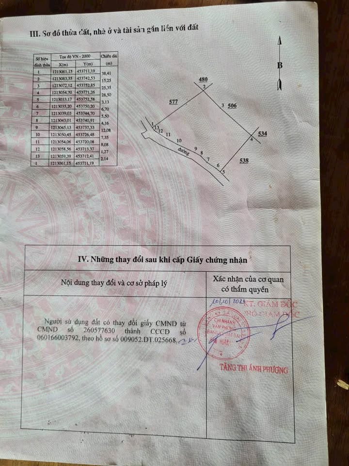 Đất thổ cư thôn 3 Hàm Liêm 1450m² giá 1.54 tỷ - Mặt tiền rộng 50m!