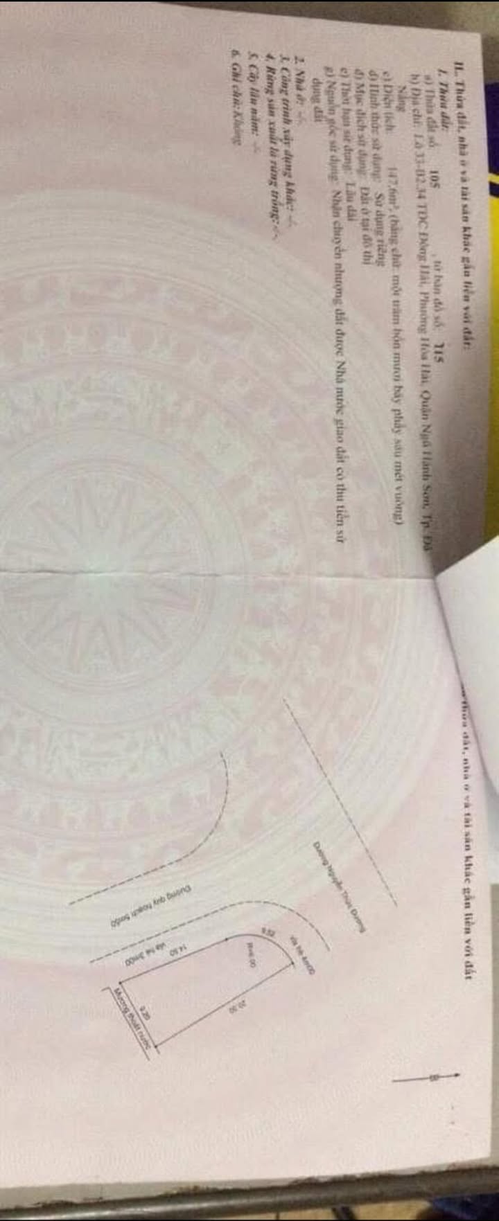 Đất lô góc 2 mặt tiền Nguyễn Thúc Đường 147m² giá 1.5 tỷ - Cơ hội đầu tư tốt!